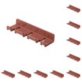 thumbnail image 3 of Moyic Ganchos colgantes sin perforación montados en la pared Soporte para de Colgador de almacenamiento de cable multifuncional Baño Sala Rojo 10Conjunto, 3 of 6