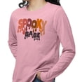 thumbnail image 2 of Drippy Spooky Babe Long Sleeve Shirt Unisex 4X-Large Pink, 2 of 5