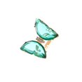 thumbnail image 2 of Bague Papillon en Cristal Réglable en Trois Dimensions avec Index, 2 of 8
