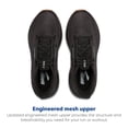thumbnail image 4 of Zapatillas para correr Brooks Revel 8 para hombre negras talla 10.5 M, 4 of 6