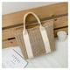 thumbnail image 1 of Women Straw Bags Summer Beach Large Tote Bag Handmade Woven Shoulder Crossbody Handbag Weaving Shoulder Bag Purse Straw Handbag, 1 of 5