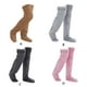 thumbnail image 3 of Jumpingount Calcetines hasta la rodilla fáciles de usar esenciales de invierno para zapatillas acogedoras diarias Calcetines para zapatillas Medias gris oscuro, 3 of 6