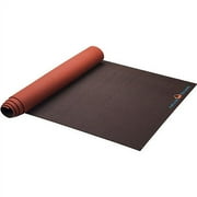 Natural Fitness Natural Rubber Professional Extra-Long Yoga Mat, Earth / Red Rock