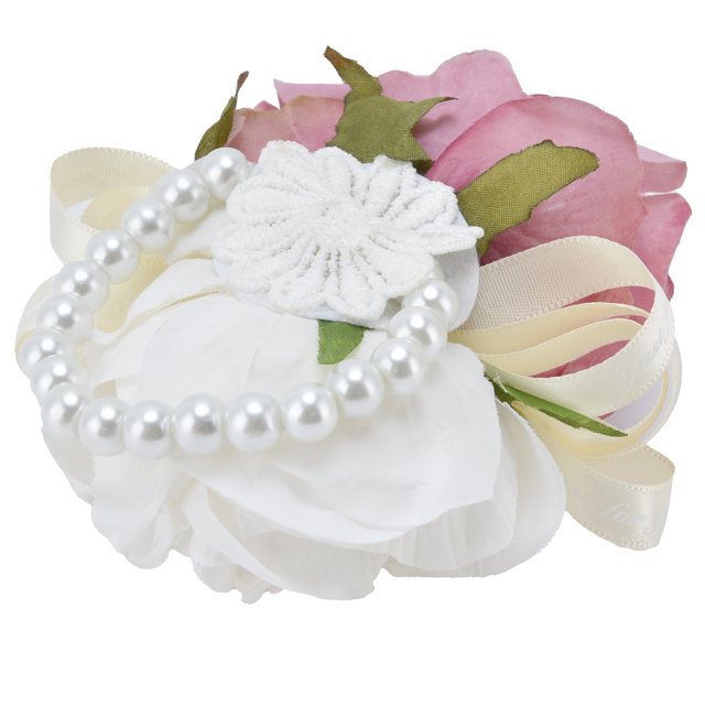 Flor de Muñeca ANGGREK Ramillete de Muñeca Artificial para Aniversario de boda
