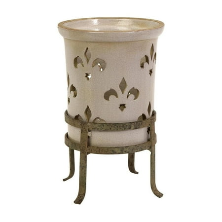 Aniela Small Lantern w/ Metal Stand