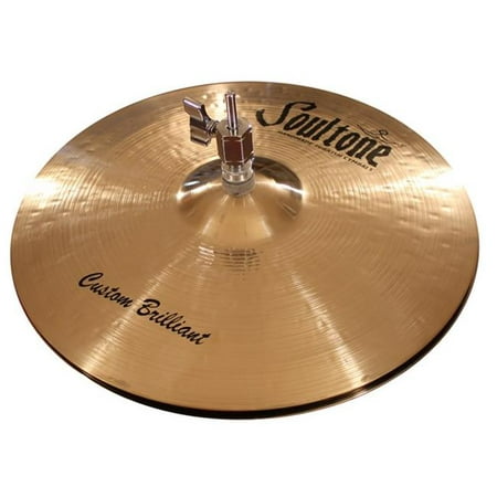 Soultone Cymbals CBR-HHTT16 16 in. Brilliant Hi Hat (Best Electronic Hi Hat)