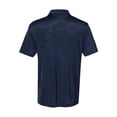 thumbnail image 3 of Adidas - Mélange Polo - A402 - Collegiate Navy Melange - Size: XL, 3 of 3