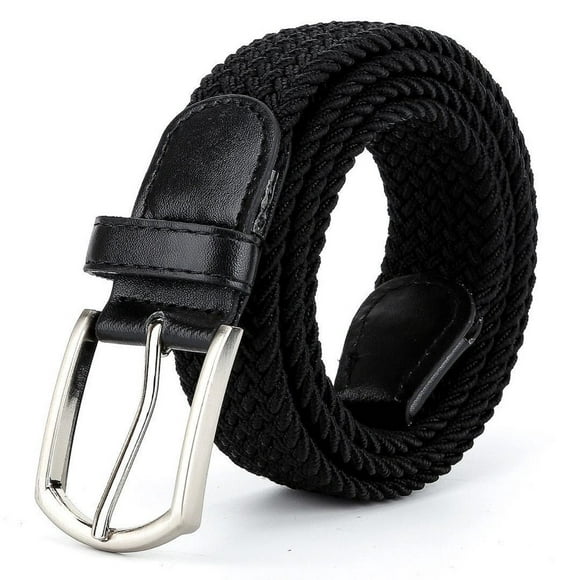 LUNA 110cm Stretch Braided Canvas Belts Adjustable Breathable Flexible Belts Long Lasting Comfortable Belts