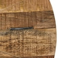 thumbnail image 5 of Noble House Preston Handcrafted Modern Industrial Mango Wood and Iron Coffee Table, Natural, Black, 5 of 8