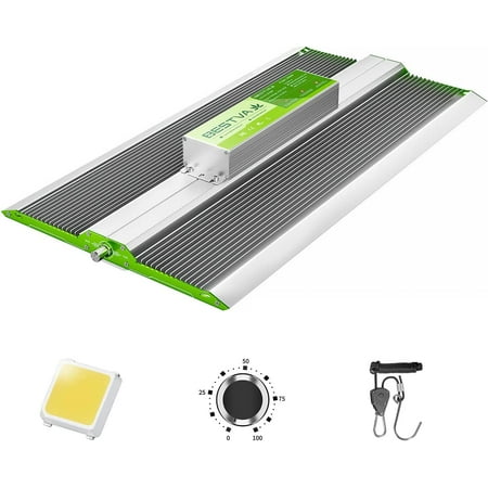 

2022 Newest Dimmable BP2000 LED Grow Light Samsung Diodes 5x4ft Coverage Full Spectrum Grow Lights for Hydroponic Indoor Plants Seedling Veg and Bloom Plant Grow Lamps 656PCS LEDs(Includes IR）