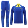 thumbnail image 1 of 2023 Club America Traje De Entrenamiento Azul Conjunto Corto Cremallera Superior Y Pantalones Gao Jiahui unisex, 1 of 1