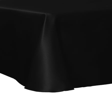 

Ultimate Textile (10 Pack) Herringbone - Fandango 90 x 156-Inch Rectangular Tablecloth Black