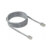 Belkin A3L781-10 10 ft. Cat 5E Grey CAT5e RJ45(M-M)  Patch Cable