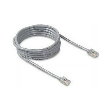 Belkin A3L781-10 10 ft. Cat 5E Grey CAT5e RJ45(M-M)  Patch Cable