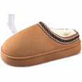 thumbnail image 1 of wonima44 Women's Fuzzy Memory Foam Slippers Lightweight Home Slippers Fluffy Winter House Shoes Indoor and Outdoor, 1 of 1