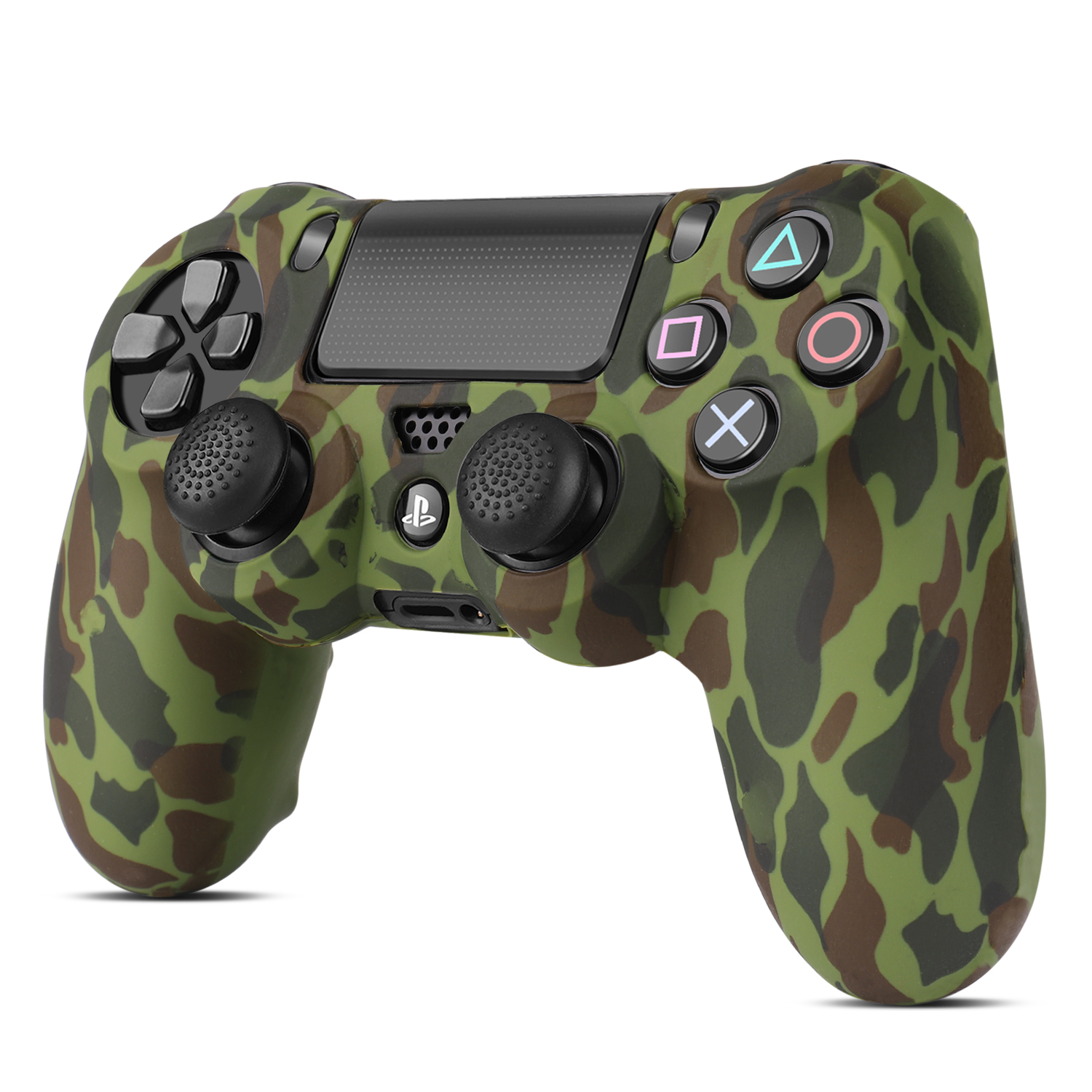 PS4 / Slim / Pro Controller Skin Grip Cover Case Set Protective Soft