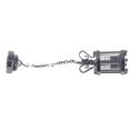 thumbnail image 2 of Mini Hanging Lamp Model Black Glass Dollhouse Pendant Light Decoration DIY Miniature Furniture Toy, 2 of 4