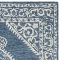 thumbnail image 2 of SAFAVIEH Micro-Loop Esmond Floral Bordered Area Rug, Blue/Ivory, 5' x 8', 2 of 4