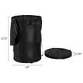 thumbnail image 2 of Lavish Home Pop-Up Laundry Hamper with Carrying Straps and Zipper (Black), 2 of 6