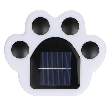 

LED Sol Ar Pow Er Paw Animal Prints Lights Garden Outdoor La Mp Landscape New LED light ABS B