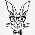 thumbnail image 3 of CafePress - Cute Hipster Easter Bunny Long Sleeve T Shirt - Unisex Cotton Long Sleeve T-Shirt, 3 of 4