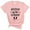 Pink, variant on Keeper of the Gender Shirt Unisex Large White