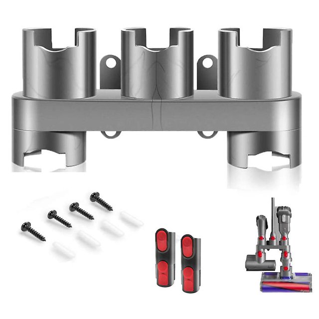 Soporte para accesorios Organizador de montaje en pared Almacenamiento de accesorios con tornillos Compatible con aspiradora inalámbrica V11/ V10/ V8 /v7 Sincero Hogar