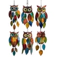 thumbnail image 3 of Xloro Acrylic Owl Suncatcher Hanging Decor Stained Style Owl Window Ornament for Light Catching Display Decorative Accent for Garden Balcony and Indoor Spaces (1Pc 4"x8"), 3 of 3