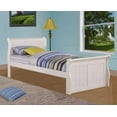 thumbnail image 2 of Twin Sleigh Bed with Twin Trundle Bed in White, 2 of 5