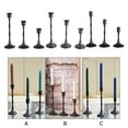 thumbnail image 2 of Elegant Metal Holder, Retro French Type Candleholder Candlestick for Home Decoration Table Setting, 2 of 9
