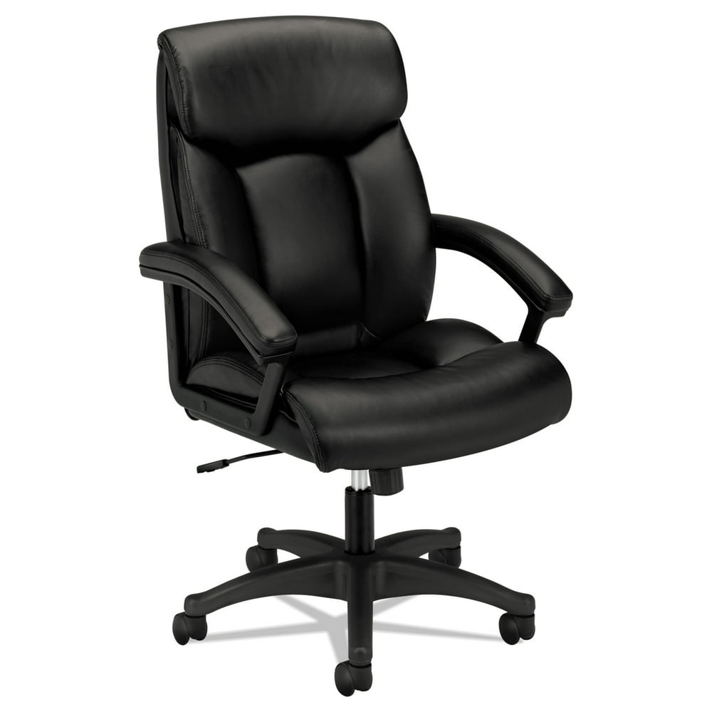 Hon Hvl151 Executive Highback Leather Chair, Supports Up To 250 Lbs