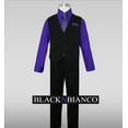 thumbnail image 2 of Boys Pinstripe Dress Suit, with Vest, Shirt, Tie and Pants Set, 2 of 2