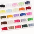thumbnail image 3 of 25 bobinas de hilo de coser negro con caja de bobina para de coser doméstica SM SunniMix Bobinas y hilo de coser, 3 of 7