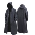 thumbnail image 1 of Chaqueta protectora para hombre y mujer, moderna para senderismo y pesca, blanca y negra, transparente y gruesa, para la lluvia., 1 of 1