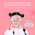 thumbnail image 4 of Pgyong Clearance! Steam Eye Mask,Heating,Relieving Eye Fatigue,Hot Compress,Silk Sleep Shade Eye Mask, 4 of 9
