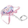 thumbnail image 2 of Mochila De Dibujos Animados Para Mascotas, Linda Mochila De Dibujos Animados Para Mascotas Linda Cremallera Reforzada Práctica Para Viajes Al Aire Libre Anggrek Rosa L, 2 of 8