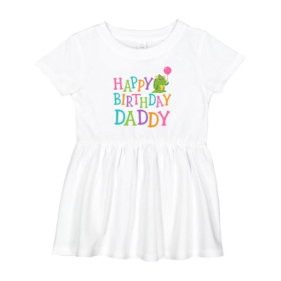 Inktastic Happy Birthday Daddy Boy Girl Party Girls Baby Dress