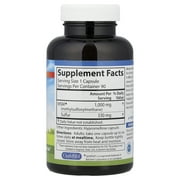 Carlson MSM Sulfur, 90 Vegetarian Capsules