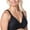Black, variant on Women's Leading Lady 5211 Luxe Body Side Smoothing Wirefree T-Shirt Bra (Black 36G)