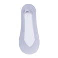 thumbnail image 3 of 5 Pairs No Show Socks Womens Thin Non Slip Low Cut No Show Socks Womens for Flats Footies Invisible Silky Low Liner Socks for Loafers Flats Light Gray, 3 of 4