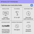 thumbnail image 2 of HP 27" FHD 100Hz Monitor with IPS Panel | Built-in Speakers, Eyesafe Display, 3-Sided Borderless, HDMI & DisplayPort, W/HDMI, 2 of 10