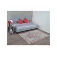 thumbnail image 1 of 6 x 9 Pi Machine Tissée Polyester Rectangle Oriental Zone Tapis&44; Noir et Rouge, 1 of 1