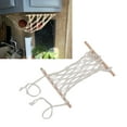 thumbnail image 4 of Hanging Fruit Hammock with Hooks Storage Net Bag Hand Woven Under Cabinet Fruit Hammock Net for Kitchen, 4 of 7