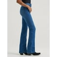 thumbnail image 3 of Wrangler Womens   Be Spoke Pearl High Rise Jean 26x32 Denim, 3 of 5