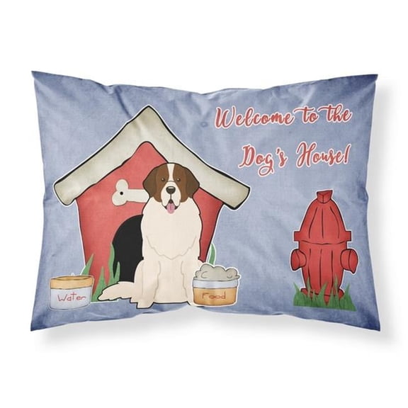 Dog House Collection Fabric Standard Pillowcase