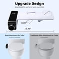 thumbnail image 5 of Behome Bidet Attachment for Toilet, Non-Electric Bidet Attachment for Toilet Seat, Easy Install Bidet Toilet Seat Attachment with Adjustable Water Pressure, 5 of 8