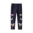 thumbnail image 1 of Odeerbi 2-7 Años Niñas Mallas de Algodón Bordadas Mallas Elásticas Pantalones de Suavidad Cómoda Pantimedias Transpirables, 1 of 7