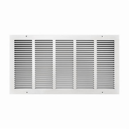 Condition photo showing Good Condition for tru aire 12 in. h x 24 in. w 1-way powder coat white steel return air grille