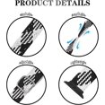 thumbnail image 2 of Stretchy Nylon Bands Compatible with Apple Watch 42mm 44mm 45mm,Adjustable Elastic Sport Band Women and Men Wristbands for iWatch Series 7 6 5 4 3 2, 2 of 4