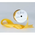 thumbnail image 7 of Offray Ribbon, Yellow Gold 1 1/2 inch Single Face Satin Polyester Ribbon, 12 feet, 7 of 7